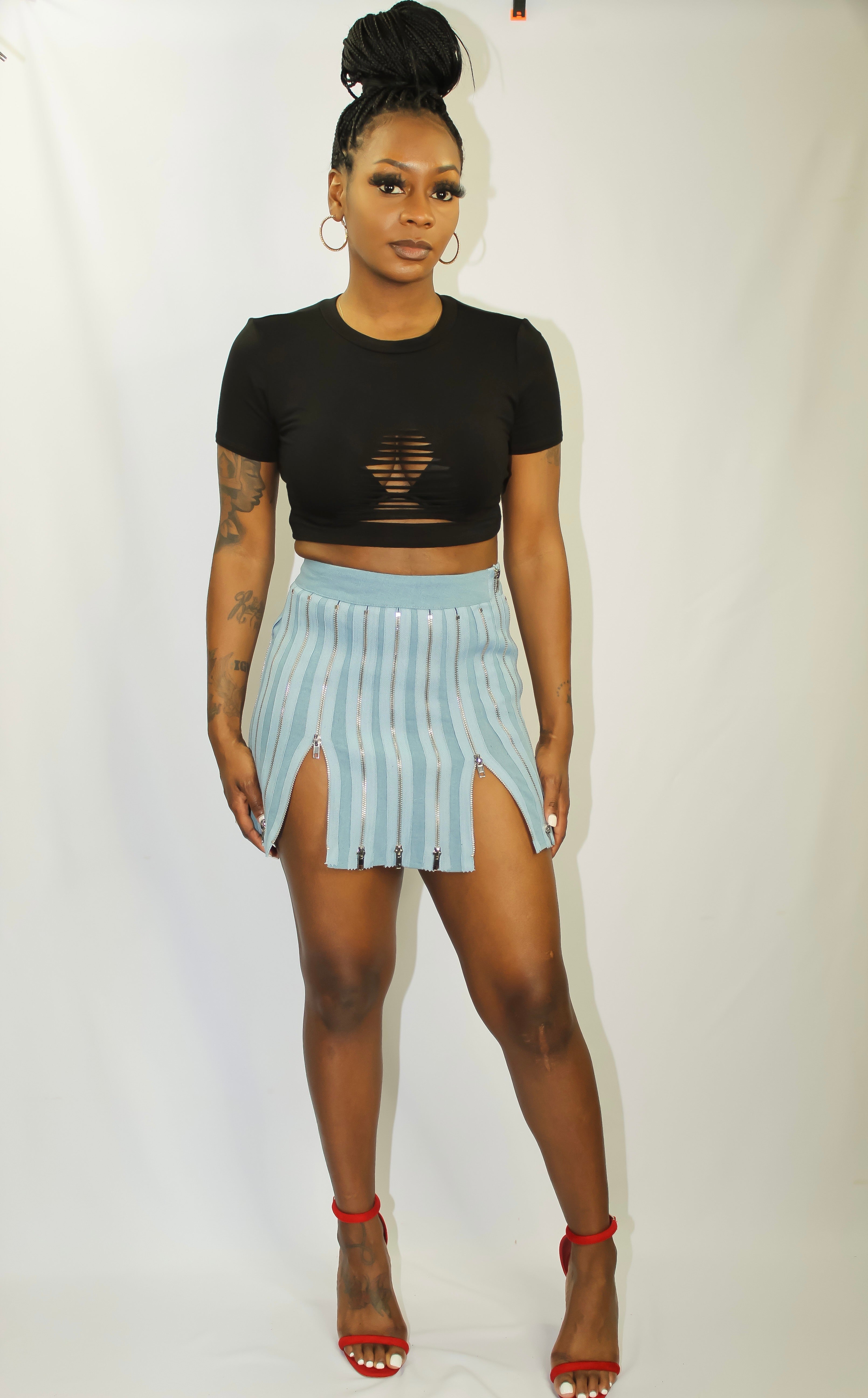 Zip Me Up Skirt