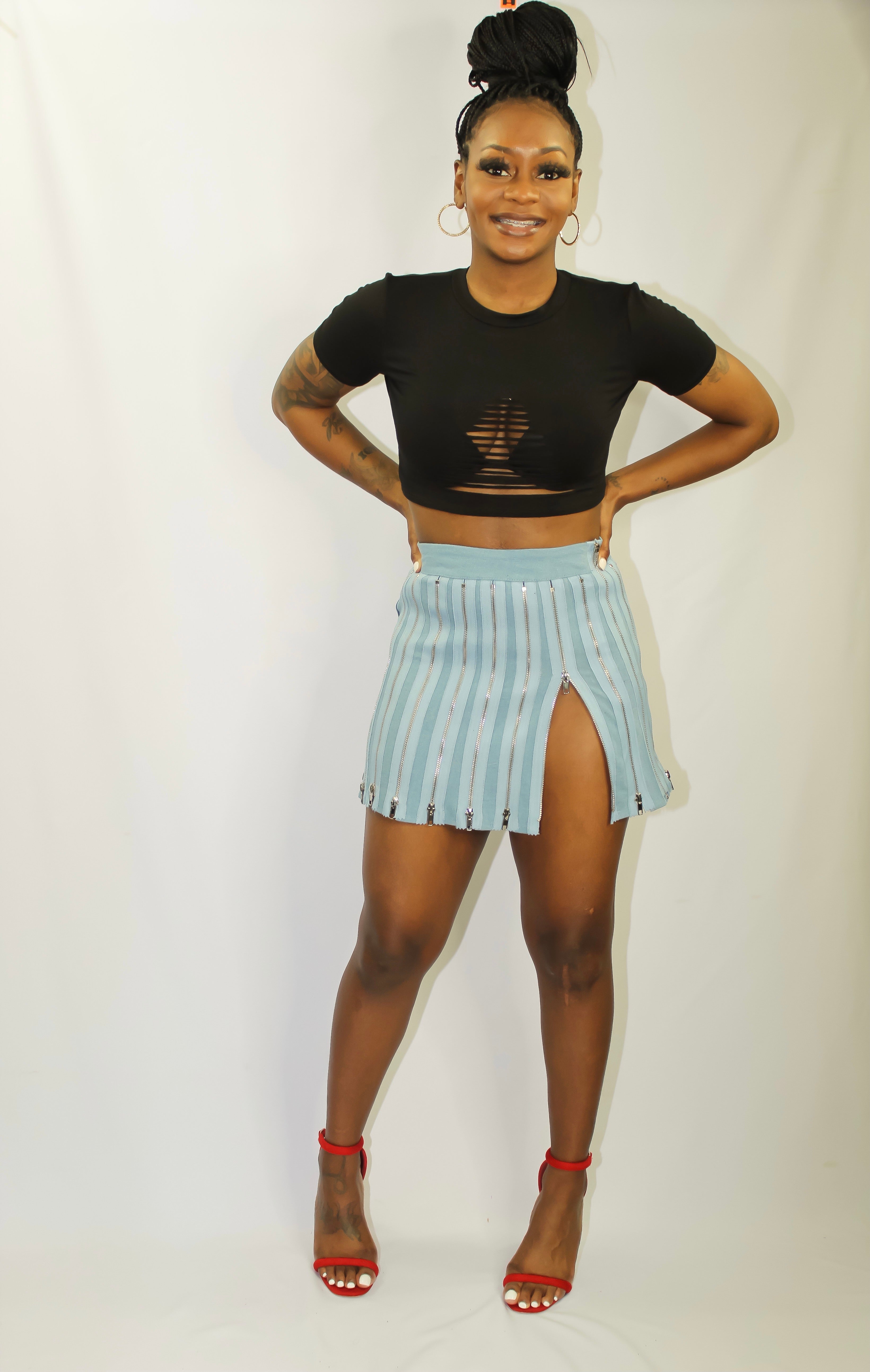 Zip Me Up Skirt