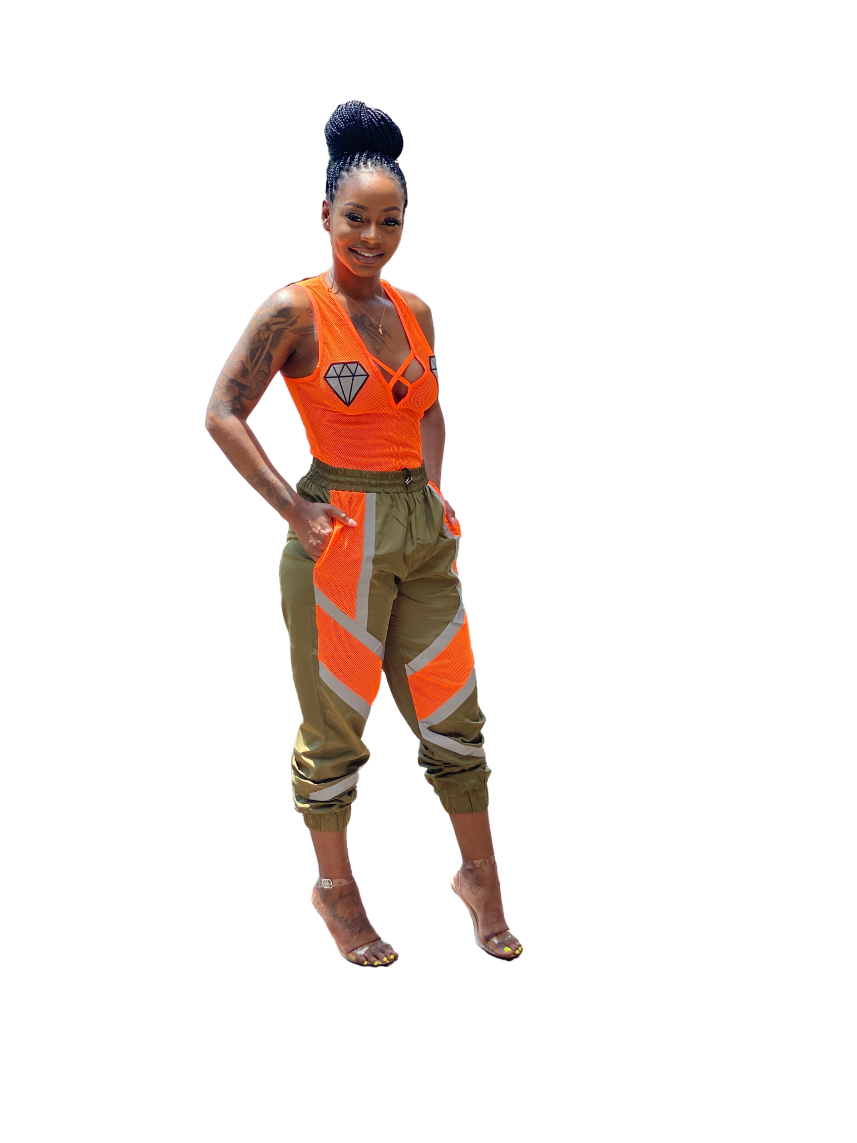 Orange Diamond Set